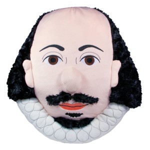 Shakespeare Stuffed Portrait Cushion 